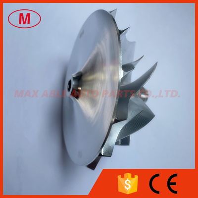 PTE76 76.44/102.40mm 7+7 blades point milling turbocharger milling/aluminum 2618/billet compressor wheel for PTE7685 Sportman CEA GEN2, PTE7675 Sportsman CEA GEN2, PTE7675HP CEA GEN2