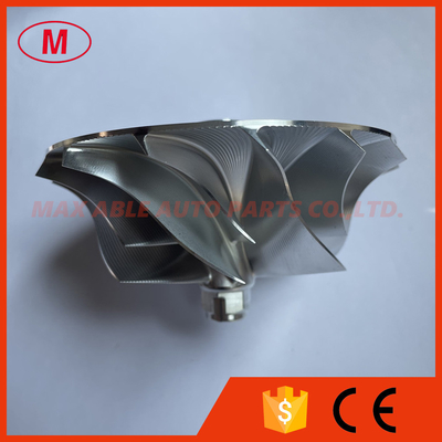 PTE76 76.44/102.40mm 7+7 blades point milling turbocharger milling/aluminum 2618/billet compressor wheel for PTE7685 Sportman CEA GEN2, PTE7675 Sportsman CEA GEN2, PTE7675HP CEA GEN2