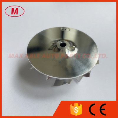 B03G reverse 6+6 blades 50.37/63.00mm 1863-123-2000 high performance turbo milling/billet compressor wheel for 1855-970-0043 Toyota Supra(J29/DB), year2019 3.0L, BMW B58B30 turbocharged I