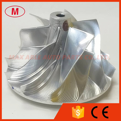 TD03 reverse 36.50/48.00mm 6+6 blades Turbo milling/aluminum 2618/billet compressor wheel