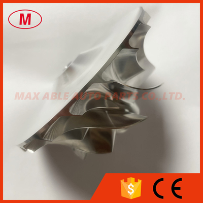 TD09 forward 77.40/110.00mm 9+9blades 49132-40631 Turbo Billet/milling/Aluminum 2618 compressor wheel for 49132-04000, 49132-04010, 49132-04020, 49132-09530, TD09-36QRC-21.0 Earth Moving Construction