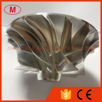 TD09 forward 77.40/110.00mm 9+9blades 49132-40631 Turbo Billet/milling/Aluminum 2618 compressor wheel for 49132-04000, 49132-04010, 49132-04020, 49132-09530, TD09-36QRC-21.0 Earth Moving Construction