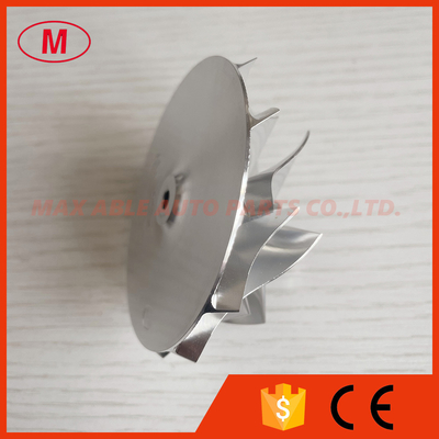 K04 52.50/68.00mm 6+6 blades high performance turbo milling/aluminum 2618/billet compressor wheel