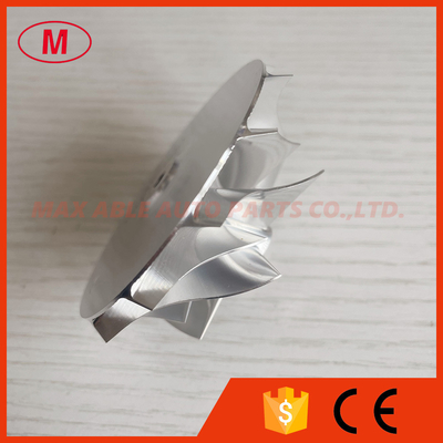 K04 52.50/68.00mm 6+6 blades high performance turbo milling/aluminum 2618/billet compressor wheel