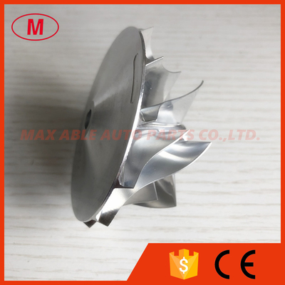 3LM 58.00/76.07mm 6+6 blades high performance Turbo Billet/aluminum 2618/milling compressor wheel