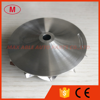 3LM 58.00/76.07mm 6+6 blades high performance Turbo Billet/aluminum 2618/milling compressor wheel