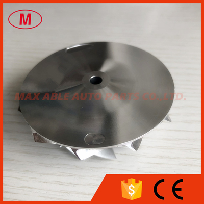 CT26 53.11/71.00mm 11+0 blades Turbocharger aluminum 2618/milling/billet compressor wheel