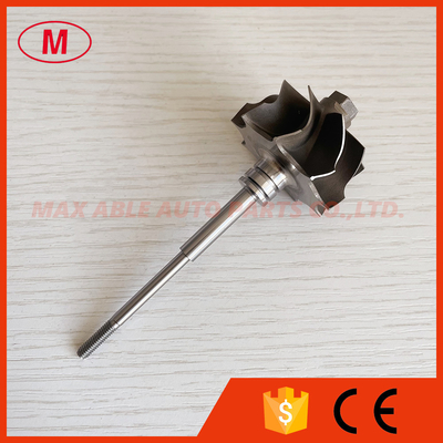 TD03 37.7/43.1mm 9 blades journal bearing turbo turbine wheel&shaft/turbo wheel