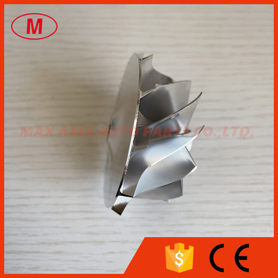 GT15-25 49.50/59.48mm 11+0 blades high performance turbocharger milling/aluminum 2618/billet compressor wheel