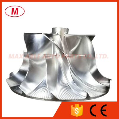 GT15-25 44.50/62.50mm 6+6 Blades high performance Turbocharger milling/aluminum 2618/billet Compressor wheel