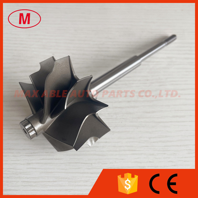 HX35 HX35W H1C Ind 70mm Exd 60mm 5+5 blades Turbocharger Turbine Wheel /turbine Shaft&wheel