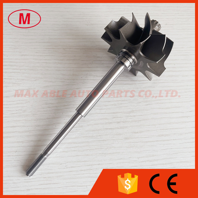 HX35 HX35W H1C Ind 70mm Exd 60mm 5+5 blades Turbocharger Turbine Wheel /turbine Shaft&wheel