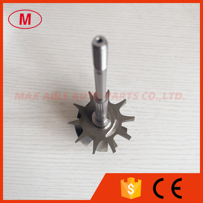HX35 HX35W H1C Ind 70mm Exd 60mm 5+5 blades Turbocharger Turbine Wheel /turbine Shaft&wheel