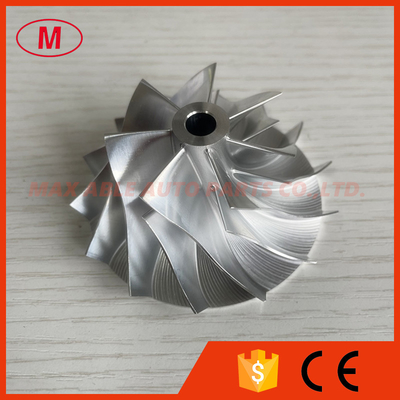 K26 44.50/65.94mm 7+7 blades 5326-123-2016HF High Performance Turbocharger milling/aluminum 2618/billet Compressor wheel