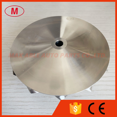 HX40 64.50/90.00mm 6+6 blades Bullet Head turbocharger milling/aluminum 2618/billet compressor wheel