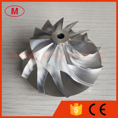 GT15-25 45.00/69.00mm 11+0 blades Turbo milling/aluminum 2618/billet compressor wheel