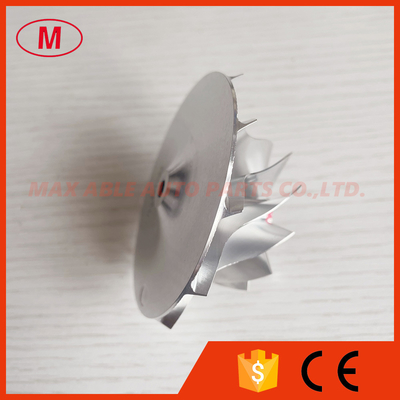 GT15-25 45.00/69.00mm 11+0 blades Turbo milling/aluminum 2618/billet compressor wheel