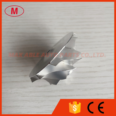 GT15-25 436131-0002/436131-0016 38.62/52.19mm 11+0 blades high performance point milling/snake curve Turbo billet compressor wheel