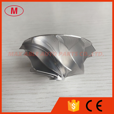 GT15-25 436131-0002/436131-0016 38.62/52.19mm 11+0 blades high performance point milling/snake curve Turbo billet compressor wheel
