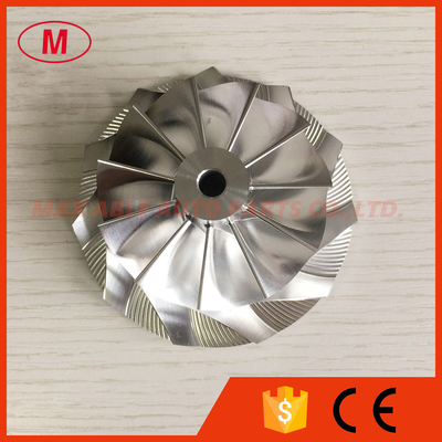 GT3076 54.97/76.13mm 11+0 blades 467756-0004F Turbocharger Billet/milling/aluminum 2618 compressor wheel for racing