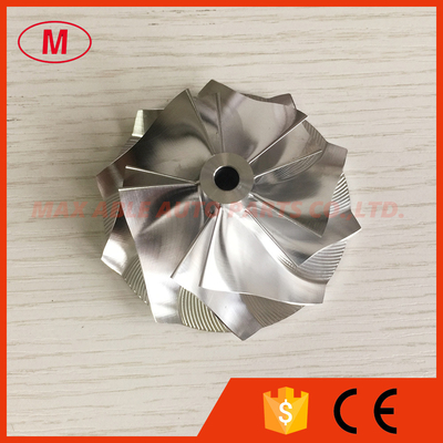 CT26 50.00/68.00mm 5+5 Blades high performance turbo aluminum 2618/milling/billet compressor wheel for TOYOTA