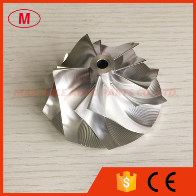 CT26 50.00/68.00mm 5+5 Blades high performance turbo aluminum 2618/milling/billet compressor wheel for TOYOTA