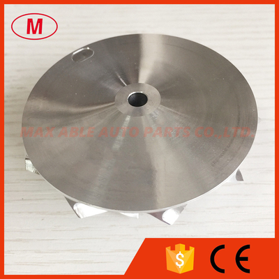 CT26 50.00/68.00mm 5+5 Blades high performance turbo aluminum 2618/milling/billet compressor wheel for TOYOTA