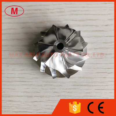 GT15-25 6+6 blades 34.10/46.00mm high performance turbo milling/aluminum 2618/billet compressor wheel for 737686-0002