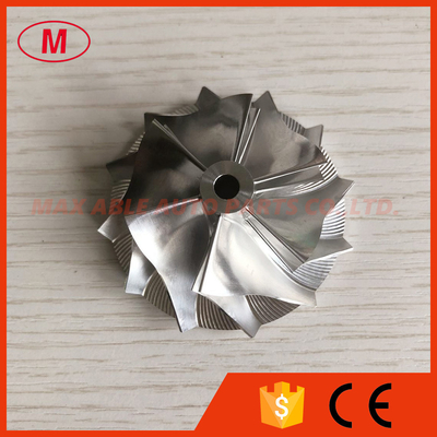 TD04H 15T 41.93/55.69mm 6+6 blades high performance Turbo Milling/aluminum 2618/billet compressor wheel