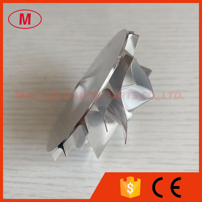 GT15-25 Reverse 55.50/72.00mm 7+7 Blades High Performance Turbocharger Milling/aluminum 2618/billet Compressor Wheel