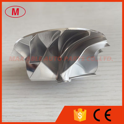 GT15-25 Reverse 55.50/72.00mm 7+7 Blades High Performance Turbocharger Milling/aluminum 2618/billet Compressor Wheel