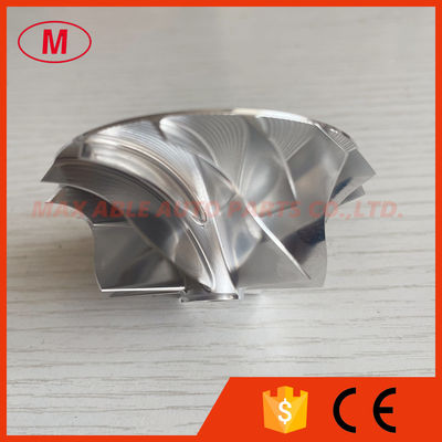 GT15-25 44.47/59.48mm 7+7blades 702549-0008 high performance turbo milling/aluminum 2618/billet compressor wheel for 724483-0003/17201-17050