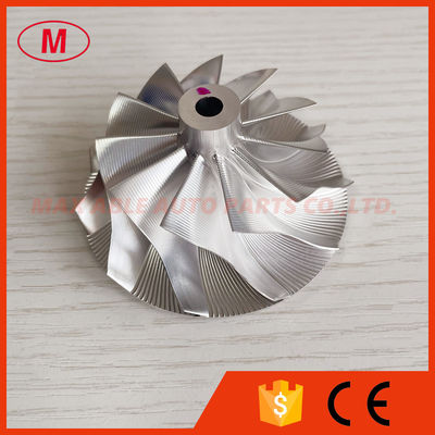 GT30 forward 52.95/71.40mm 11+0 blades point milling Turbocharger aluminum 2618/milling/billet compressor wheel
