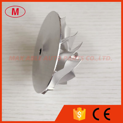GT30 forward 52.95/71.40mm 11+0 blades point milling Turbocharger aluminum 2618/milling/billet compressor wheel