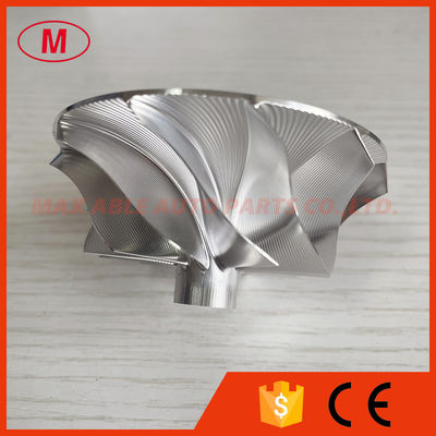 GT30 forward 52.95/71.40mm 11+0 blades point milling Turbocharger aluminum 2618/milling/billet compressor wheel