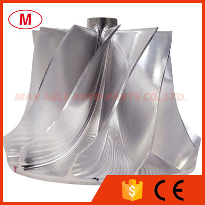 GTX3076 REVERSE 58.00/76.13mm 11+0 blades  high performance turbo milling/aluminum 2618/billet compressor wheel bore:5.999mm