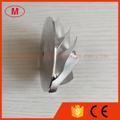 K04 48.35/60.00mm 9+0 Blades Point Milling Super Back:1.80mm Turbo Aluminum 2618/Milling/billet Compressor Wheel