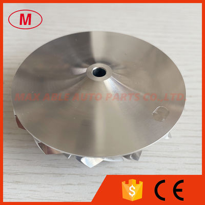 B03G forward 7+7 blades 56.90/73.00mm turbo milling/aluminum 2618/billet compressor wheel