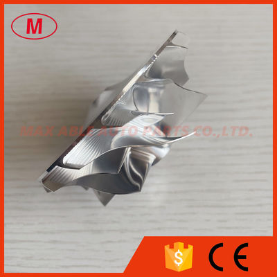 B03G forward 7+7 blades 56.90/73.00mm turbo milling/aluminum 2618/billet compressor wheel