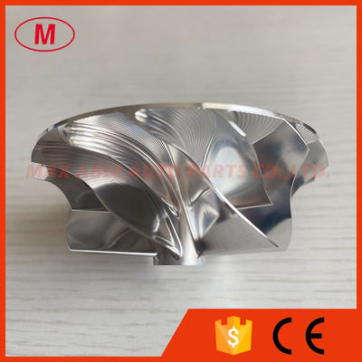 B03G forward 7+7 blades 56.90/73.00mm turbo milling/aluminum 2618/billet compressor wheel