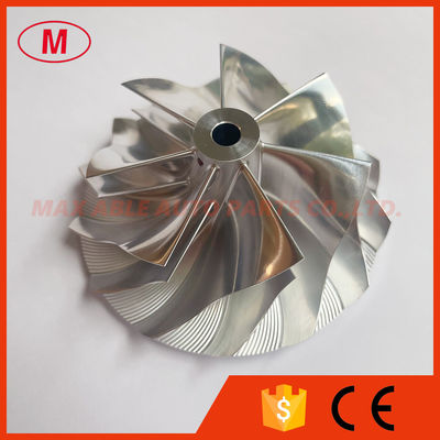 B03G reverse 7+7 blades 56.90/73.00mm turbo milling/aluminum 2618/billet compressor wheel