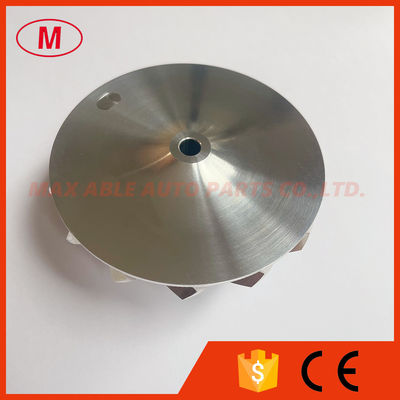 B03G reverse 7+7 blades 56.90/73.00mm turbo milling/aluminum 2618/billet compressor wheel