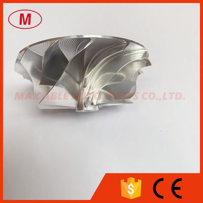 B03G reverse 7+7 blades 56.90/73.00mm turbo milling/aluminum 2618/billet compressor wheel