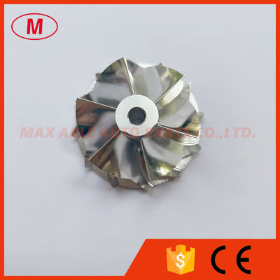TD04 39.10/46.00mm 6+6 blades turbocharger milling/aluminum 2618/billet compressor wheel