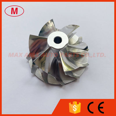 TD04 39.10/46.00mm 6+6 blades turbocharger milling/aluminum 2618/billet compressor wheel