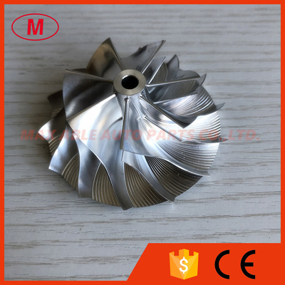 TD04HL 7+7 blades 43.50/62.00mm high performance Turbocharger Billet/milling/aluminum 2618 compressor wheel