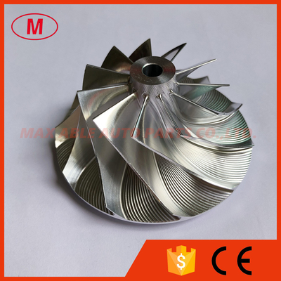 HX35 3537168 53.88/81.30mm 11+0 blades turbo Billet/milling/aluminum 2618 compressor wheel for 3539699/3539698/3539700