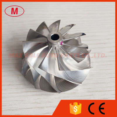 RHF5HB 49.62/61.98mm 11+0 blades Turbocharger milling/aluminum 2618/billet compressor wheel for VF30/VF34 upgrade