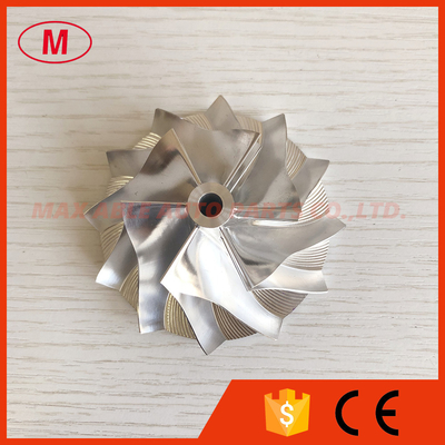 CT26 43.00/67.00mm 6+6blades Turbo milling/aluminum 2618/billet compressor wheel