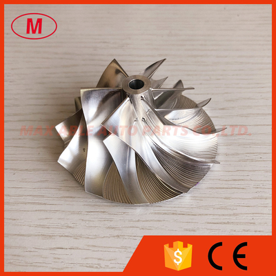 CT26 43.00/67.00mm 6+6blades Turbo milling/aluminum 2618/billet compressor wheel